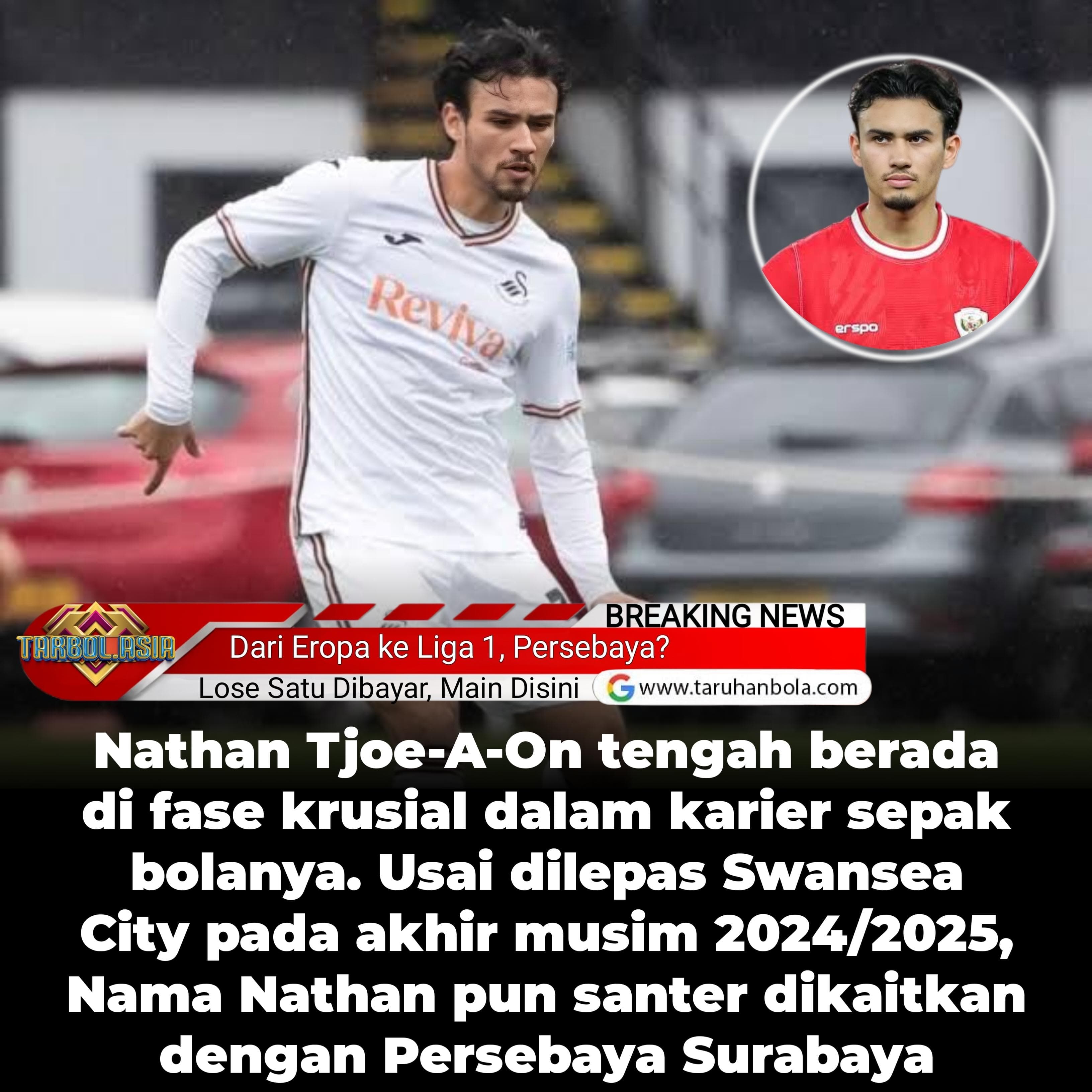 Dari Eropa ke Liga 1: Mampukah Nathan Tjoe-A-On Bersinar di Persebaya Surabaya?